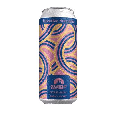 Mountain Culture Helvetica Scenario Sour NEIPA 500ml Can Craft Beer Mountain Culture Beer Co.