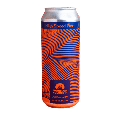 Mountain Culture High Speed Pass Oat Cream IPA 500ml Can Craft Beer Mountain Culture Beer Co.