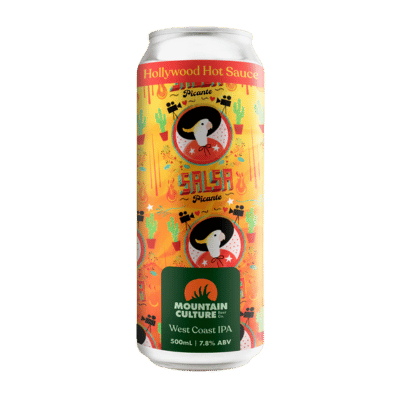 Mountain Culture Hollywood Hot Sauce WCIPA 500ml Can Craft Beer Mountain Culture Beer Co.