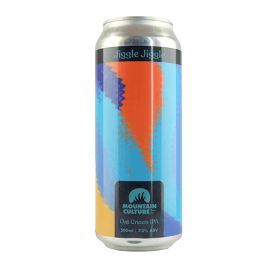 Mountain Culture Jiggle Jiggle Oat Cream IPA 500ml Can Craft Beer Mountain Culture Beer Co.