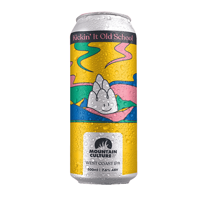 Mountain Culture Kickin' It Old School West Coast IPA 500ml Can Craft Beer Mountain Culture Beer Co.