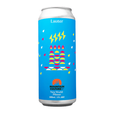 Mountain Culture Lauter New World Pilsner 500ml Can Craft Beer Mountain Culture Beer Co.