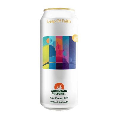 Mountain Culture Leap Of Faith Oat Cream IPA 500ml Can Craft Beer Mountain Culture Beer Co.