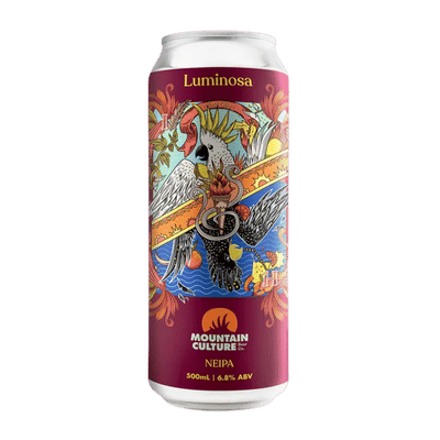 Mountain Culture Luminosa Single Hop NEIPA 500ml Can Craft Beer Mountain Culture Beer Co.