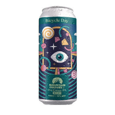 Mountain Culture MD#3 Bicycle Day Oat Cream IPA 500ml Can Craft Beer Mountain Culture Beer Co.