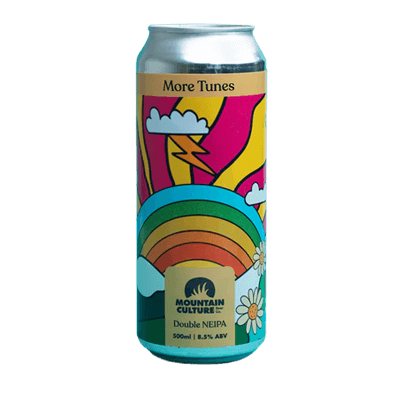 Mountain Culture More Tunes Double NEIPA 500ml Can Craft Beer Mountain Culture Beer Co.