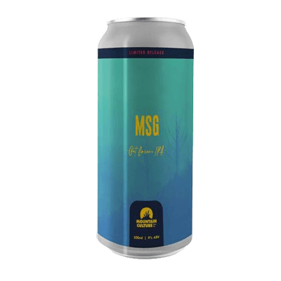 Mountain Culture MSG Hazy IPA Single Craft Beer Mountain Culture Beer Co.