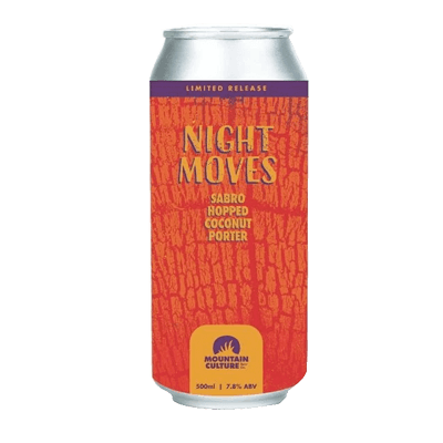Mountain Culture Night Moves Coconut Porter Craft Beer Mountain Culture Beer Co.