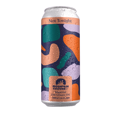 Mountain Culture Not Tonight Imperial Oat Cream IPA 500ml Can Craft Beer Mountain Culture Beer Co.