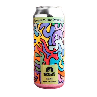 Mountain Culture Novelty Music Paparazzi NZ IPA 500ml Can Craft Beer Mountain Culture Beer Co.