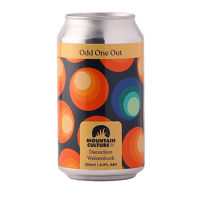 Mountain Culture Odd One Out Decoction Weizenbock 355ml Can Craft Beer Mountain Culture Beer Co.