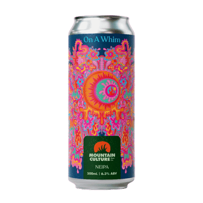 Mountain Culture On A Whim NEIPA 500ml Can Craft Beer Mountain Culture