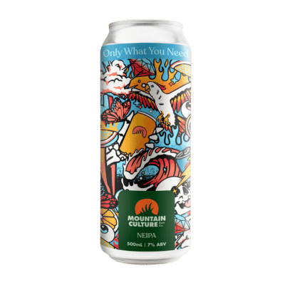Mountain Culture Only What You Need NEIPA 500ml Can Craft Beer Mountain Culture Beer Co.