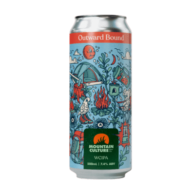 Mountain Culture Outward Bound West Coast IPA 500ml Can Craft Beer Mountain Culture