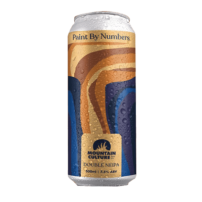Mountain Culture Paint By Numbers NEIPA Craft Beer Mountain Culture Beer Co.