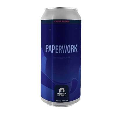 Mountain Culture Paperwork Hazy Pale Ale (3 Can Limit) Single Craft Beer Mountain Culture Beer Co.