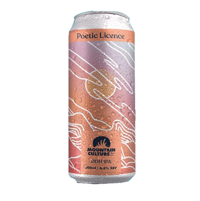 Mountain Culture Poetic Licence DDH IPA 500ml Can Craft Beer Mountain Culture Beer Co.
