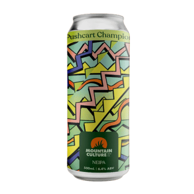 Mountain Culture Pushcart Champion NEIPA 500ml Can Craft Beer Mountain Culture Beer Co.