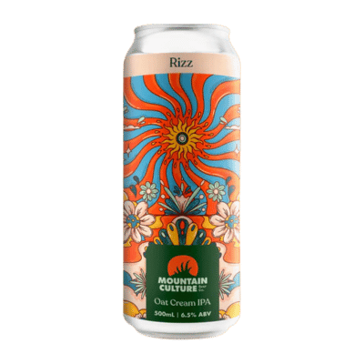 Mountain Culture Rizz Oat Cream IPA 500ml Can Craft Beer Mountain Culture Beer Co.