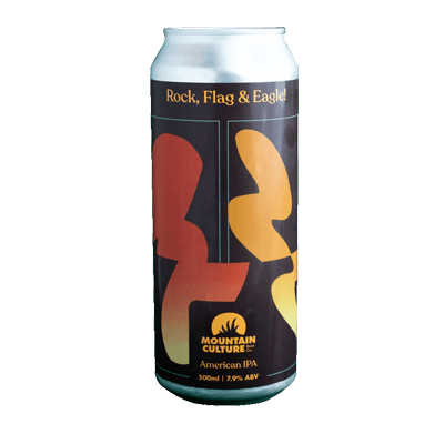 Mountain Culture Rock, Flag & Eagle! American IPA 500ml Can Craft Beer Mountain Culture Beer Co.