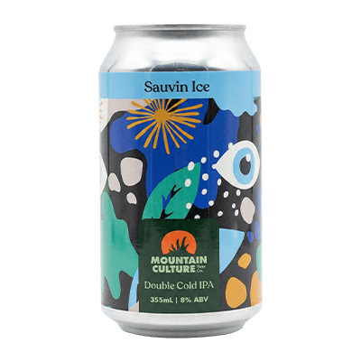 Mountain Culture Sauvin Ice Double Cold IPA 375ml Can Craft Beer Mountain Culture Beer
