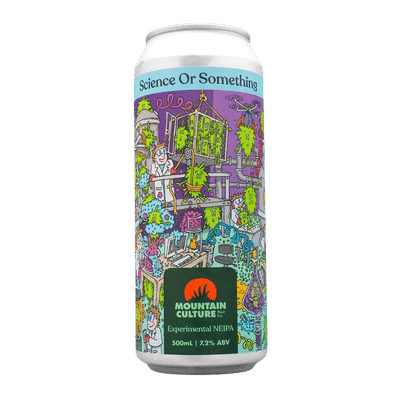 Mountain Culture Science Or Something Experimental NEIPA 500ml Can Craft Beer Mountain Culture Beer Co.