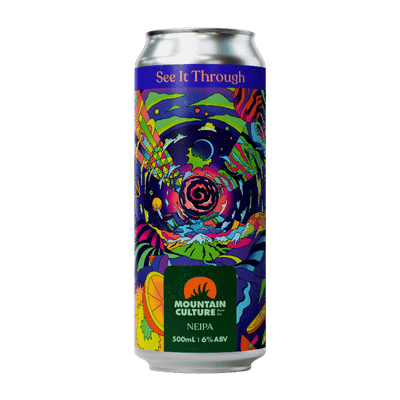 Mountain Culture See It Through NEIPA 500ml Can Craft Beer Mountain Culture
