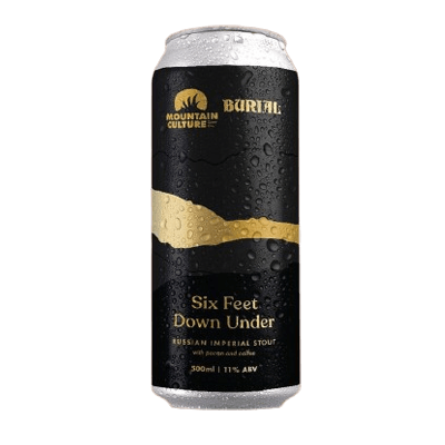 Mountain Culture Six Feet Under Imperial Stout 500ml Can Craft Beer Mountain Culture Beer Co.