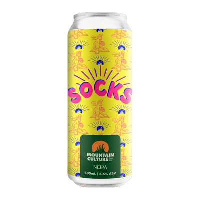 Mountain Culture Socks NEIPA 500ml Can Craft Beer Mountain Culture Beer Co.