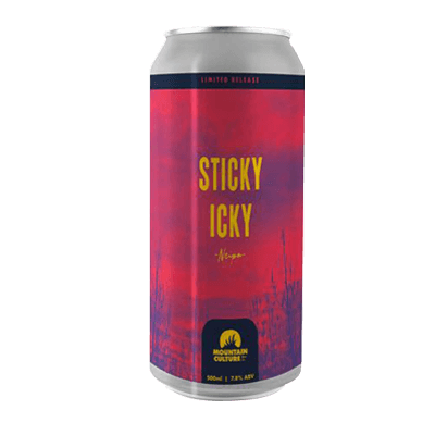 Mountain Culture Sticky Icky NEIPA Single Craft Beer Mountain Culture Beer Co.