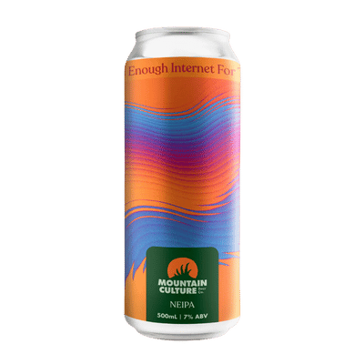 Mountain Culture That's Enough Internet For Today NEIPA 500ml Can Craft Beer Mountain Culture Beer Co.