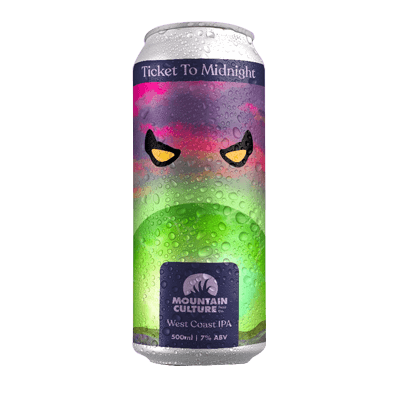 Mountain Culture Ticket to Midnight West Coast IPA 500ml Can Craft Beer Mountain Culture Beer Co.