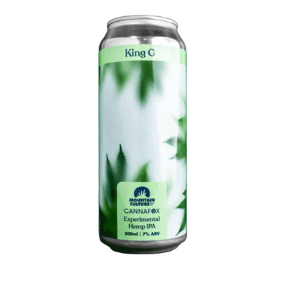 Mountain Culture x Cannafox King G Experimental Hemp IPA 500ml Can Craft Beer Mountain Culture Beer Co.
