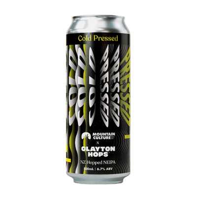 Mountain Culture x Clayton Hops Cold Pressed NZ NEIPA 500ml Can Craft Beer Mountain Culture