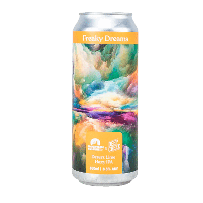 Mountain Culture x Deep Creek Freaky Dreams Desert Lime Hazy IPA 500ml Can Craft Beer Mountain Culture Beer Co.