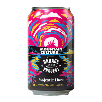 Mountain Culture x Garage Project Majestic Haze Hazy IPA 355ml Can Mountain Culture Beer Co.