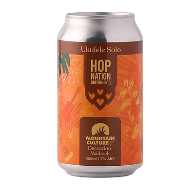 Mountain Culture x Hop Nation Ukulele Solo Decoction Maibock 355ml Can Craft Beer Mountain Culture Beer Co.