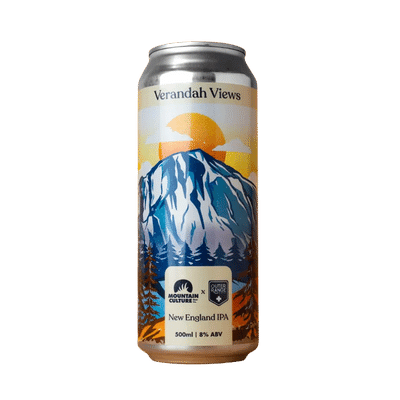 Mountain Culture x Outer Range Brewing Verandah Views NEIPA 500ml Can Craft Beer Mountain Culture Beer Co.