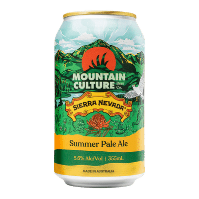 Mountain Culture x Sierra Nevada Summer Pale Ale 355ml Can Craft Beer Mountain Culture Beer Co.