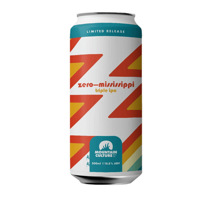 Mountain Culture Zero Mississippi Triple IPA Single Craft Beer Mountain Culture Beer Co.