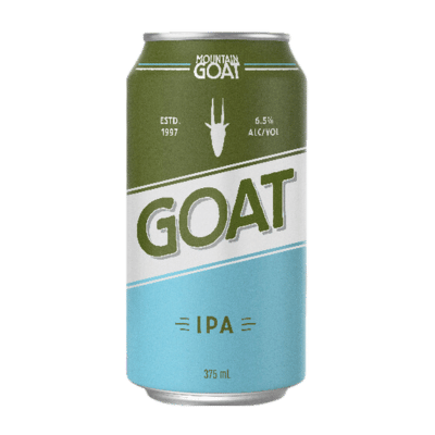 Mountain Goat GOAT IPA 375ml Can Craft Beer Mountain Goat Beer
