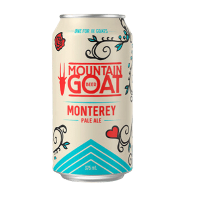 Mountain Goat Monterey Pale Ale 375ml Can Craft Beer Mountain Goat Beer