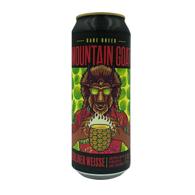 Mountain Goat Rare Breed: Pineapple And Coconut Berliner Weisse Single Craft Beer Mountain Goat Beer