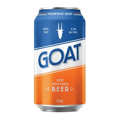 Mountain Goat Very Enjoyable Beer - Case of 24 Single Craft Beer Mountain Goat Beer