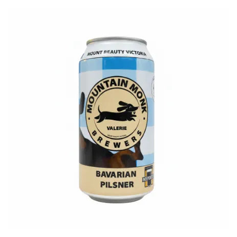 Mountain Monk Bavarian Pilsner 375ml Can Craft Beer Mountain Monk
