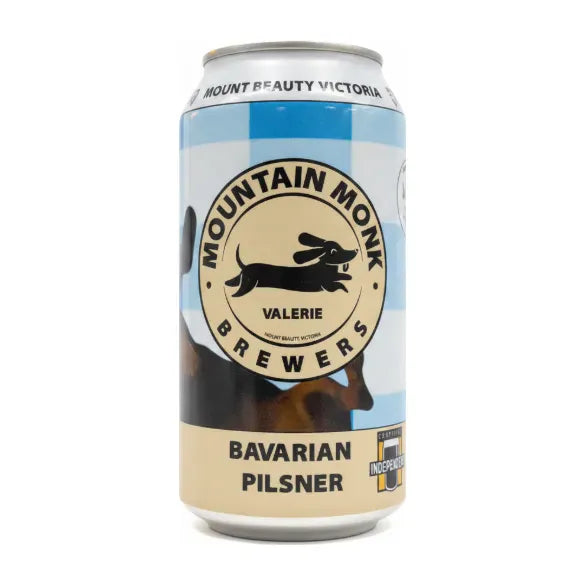 Mountain Monk Bavarian Pilsner 375ml Can Craft Beer Mountain Monk