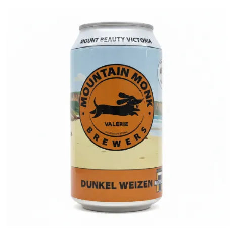 Mountain Monk Dunkel Weizen 375ml Can Craft Beer Mountain Monk