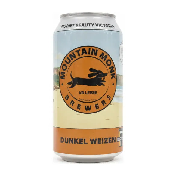 Mountain Monk Dunkel Weizen 375ml Can Craft Beer Mountain Monk