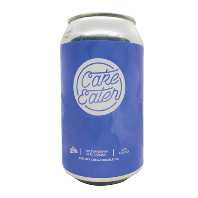 Mr Banks Cake Eater #3 Nelson Sauvin & El Dorado DDH Oat Cream DIPA (3 Can Limit) Single Craft Beer Banks Brewing