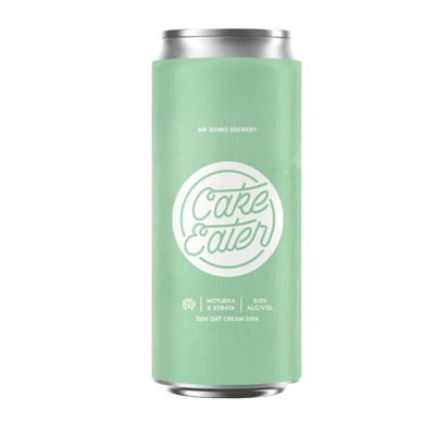 Mr Banks Cake Eater Motueka & Strata DDH Oat Cream DIPA Single Craft Beer Banks Brewing